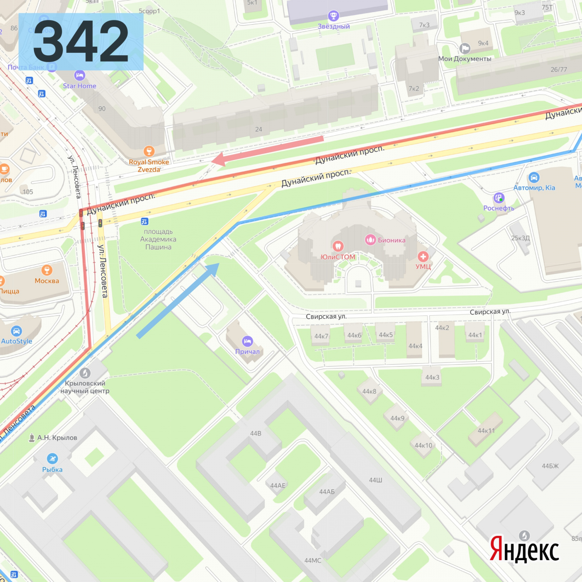 Дунайская карта спб