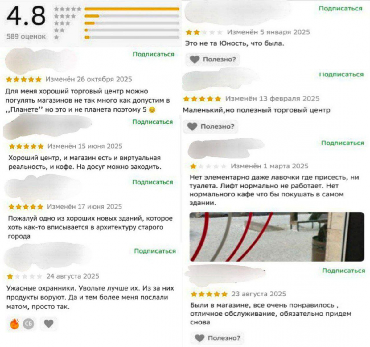 «Эта не та «Юность», что была»: что посетители думают о торгово-развлекательном центре?