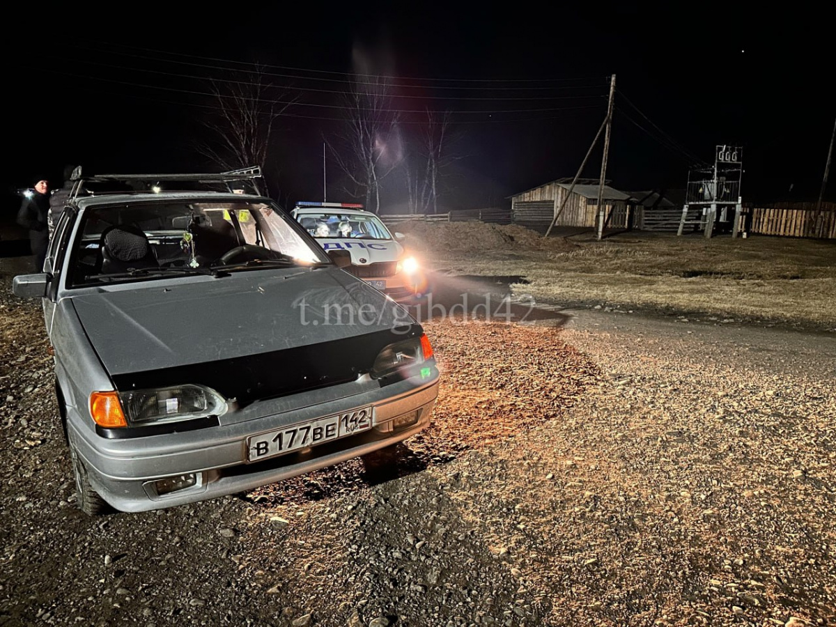 В Кузбассе задержали пьяного водителя с подложными номерами