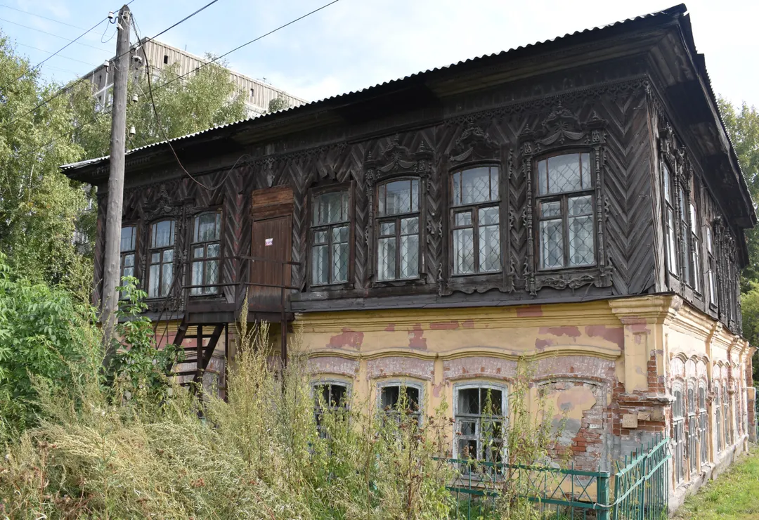 Дом купца Фонарёва в Новокузнецке выставлен на торги